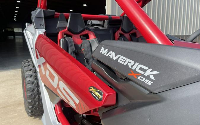 2025 Can-Am® Maverick X3 X DS Turbo RR With Smart-Shox Fiery Red & Hyper Silver