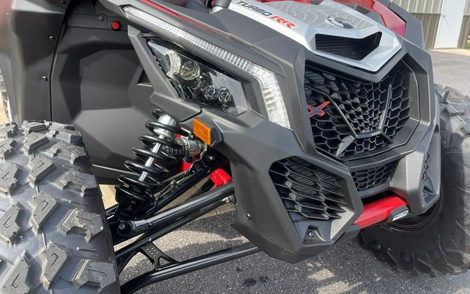 2025 Can-Am® Maverick X3 X DS Turbo RR With Smart-Shox Fiery Red & Hyper Silver