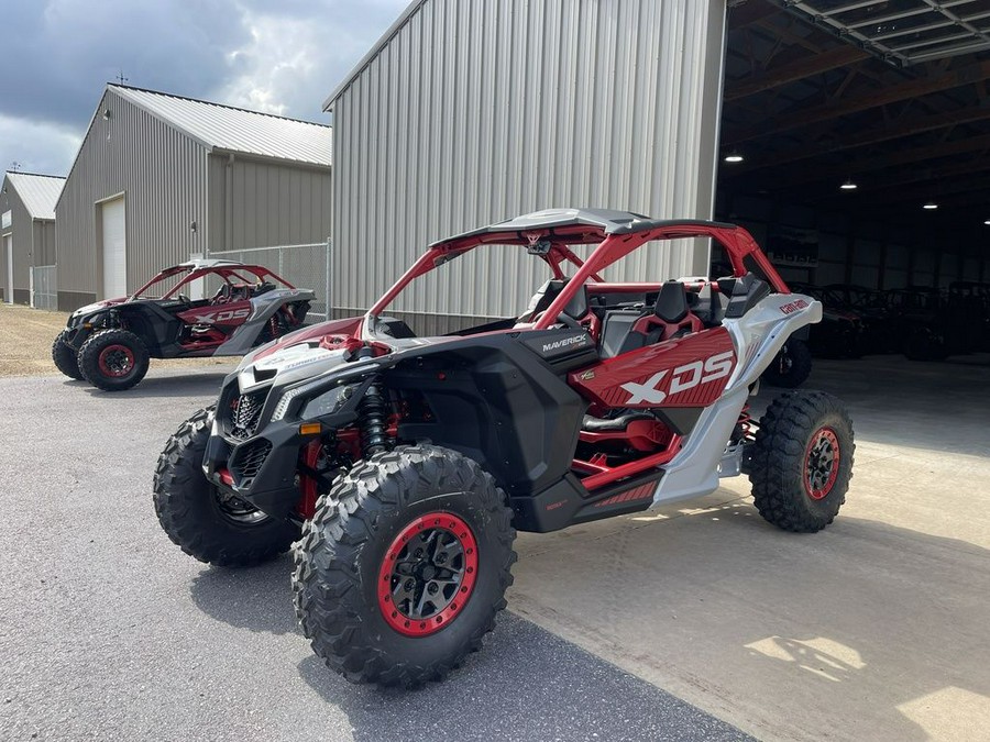 2025 Can-Am® Maverick X3 X DS Turbo RR With Smart-Shox Fiery Red & Hyper Silver