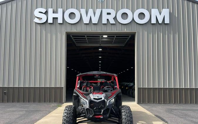 2025 Can-Am® Maverick X3 X DS Turbo RR With Smart-Shox Fiery Red & Hyper Silver