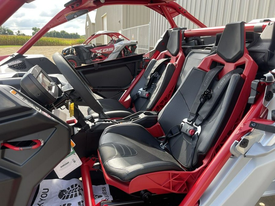 2025 Can-Am® Maverick X3 X DS Turbo RR With Smart-Shox Fiery Red & Hyper Silver