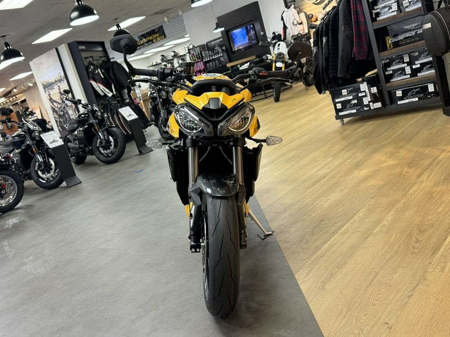 2026 Triumph Street Triple 765 RS Cosmic Yellow