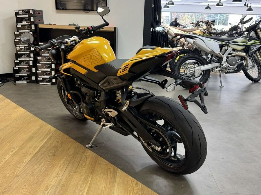 2026 Triumph Street Triple 765 RS Cosmic Yellow