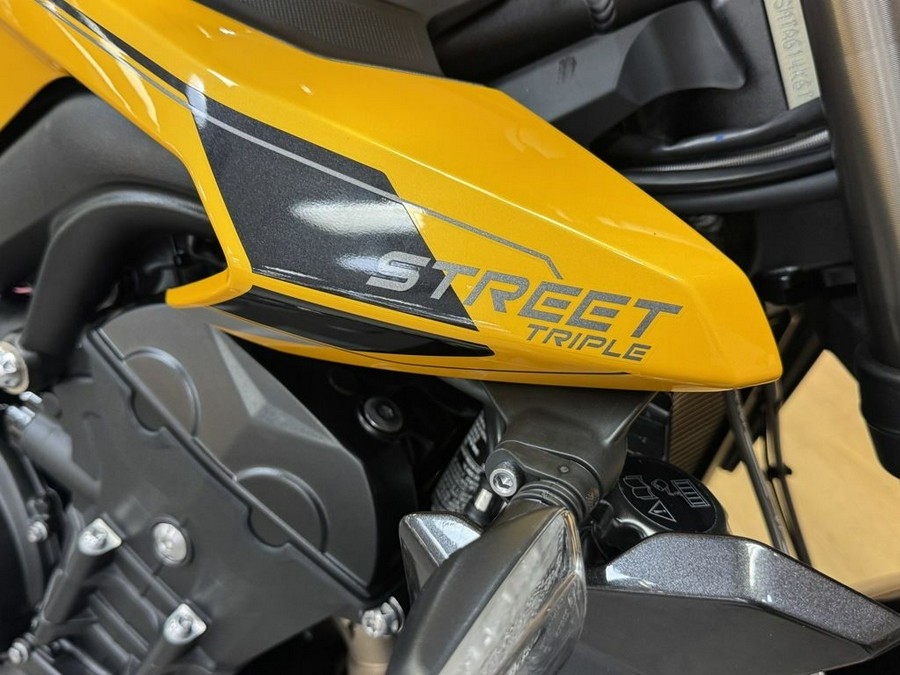 2026 Triumph Street Triple 765 RS Cosmic Yellow