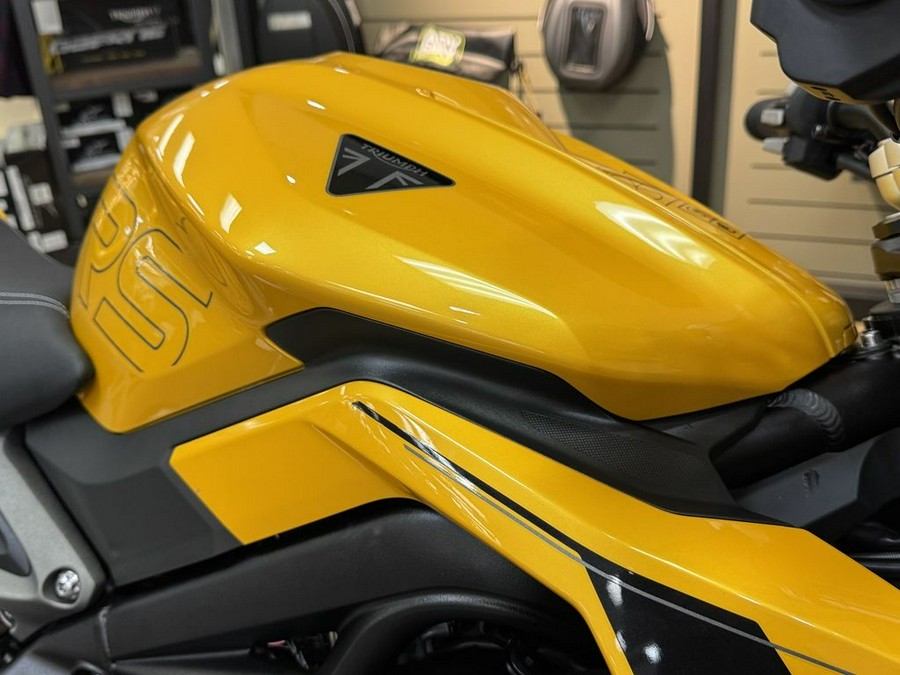 2026 Triumph Street Triple 765 RS Cosmic Yellow