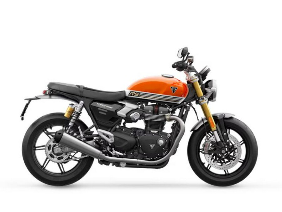 2025 Triumph Speed Twin 1200 RS Baja Orange/Sapphire Black