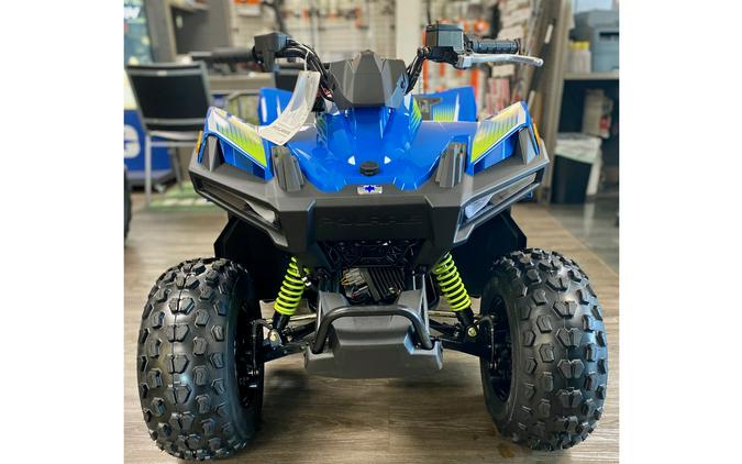 2024 Polaris Industries Outlaw® 70 EFI - Velocity Blue/Lifted Lime