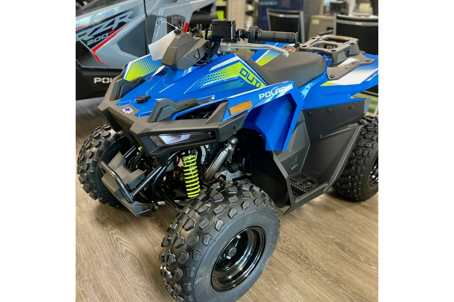 2024 Polaris Industries Outlaw® 70 EFI - Velocity Blue/Lifted Lime