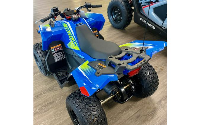 2024 Polaris Industries Outlaw® 70 EFI - Velocity Blue/Lifted Lime