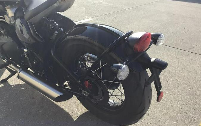 2023 Triumph Bonneville Bobber Matte Storm Grey/Matte Ironstone