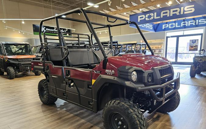 2026 Kawasaki MULE PRO-FXT 820 EPS Dark Royal Red - 110609