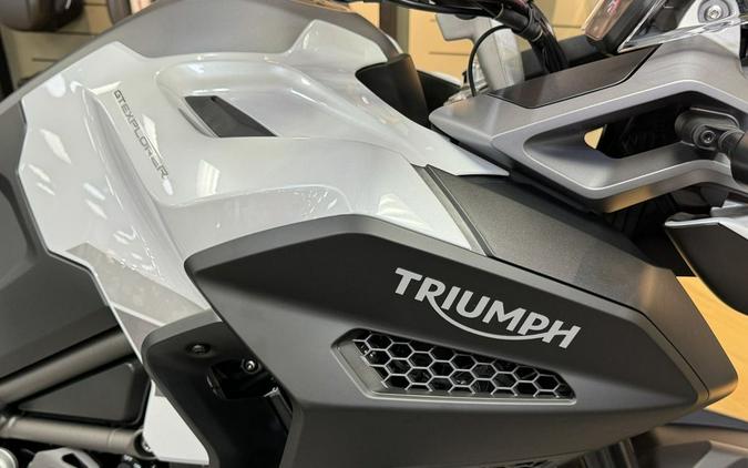 2024 Triumph Tiger 1200 GT Explorer Snowdonia White
