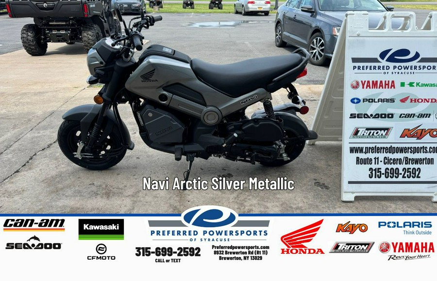2025 Honda Navi Arctic Silver Metallic