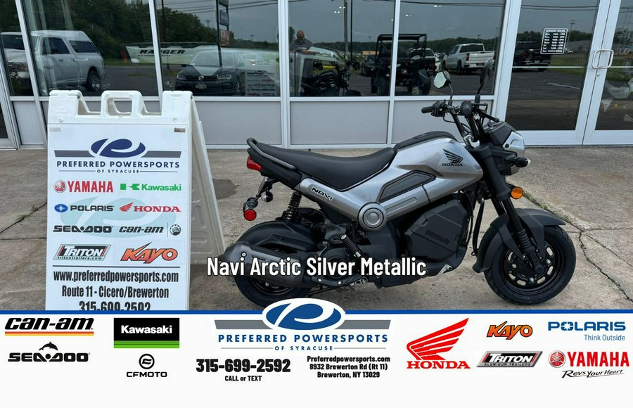 2025 Honda Navi Arctic Silver Metallic