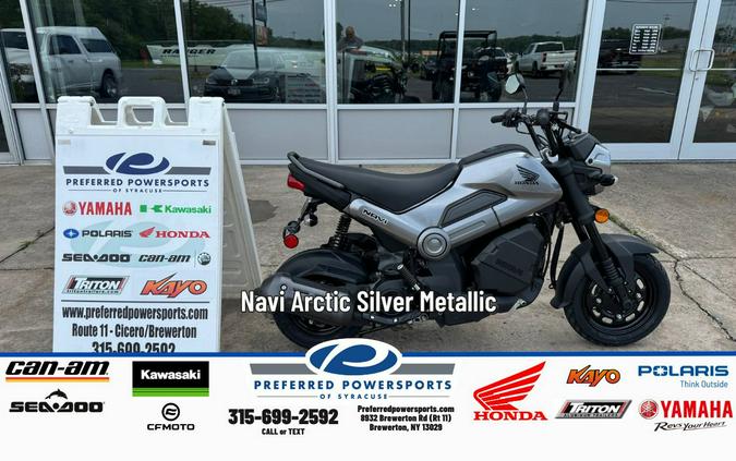 2025 Honda Navi Arctic Silver Metallic