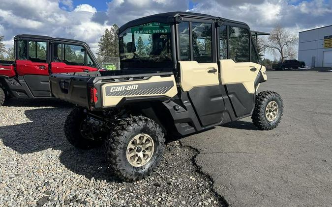 2024 Can-Am® Defender MAX Limited HD10 Desert Tan & Timeless Black