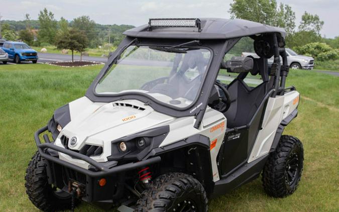 2015 Can-Am Commander XT 1000 Pearl White