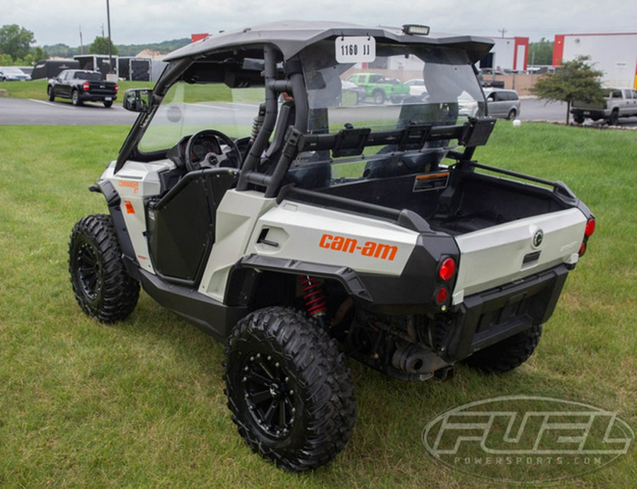 2015 Can-Am Commander XT 1000 Pearl White