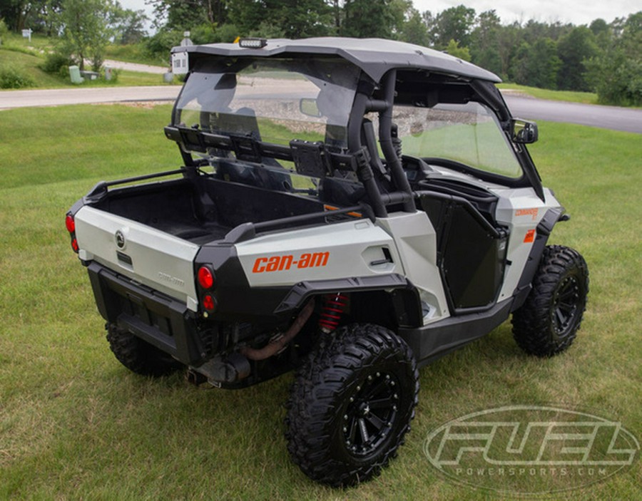 2015 Can-Am Commander XT 1000 Pearl White