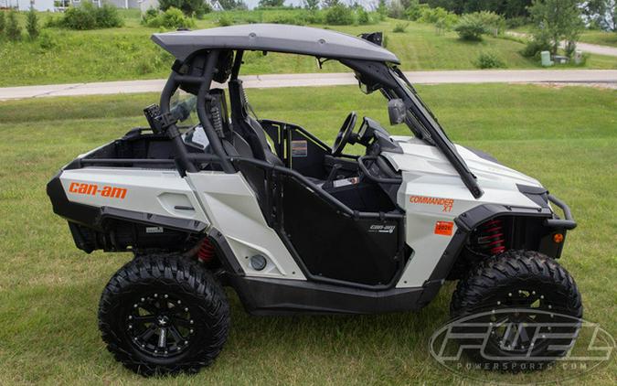 2015 Can-Am Commander XT 1000 Pearl White