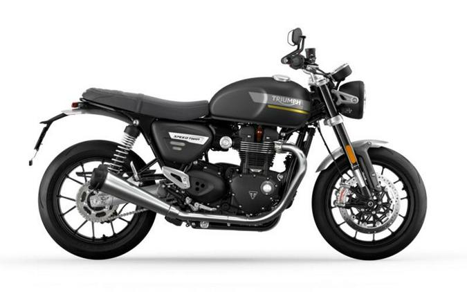 2022 Triumph Speed Twin Matt Storm Grey