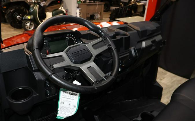 2025 Polaris Ranger Crew XP 1000 Premium Orange Rust