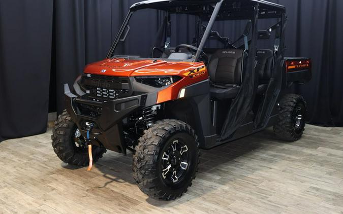2025 Polaris Ranger Crew XP 1000 Premium Orange Rust