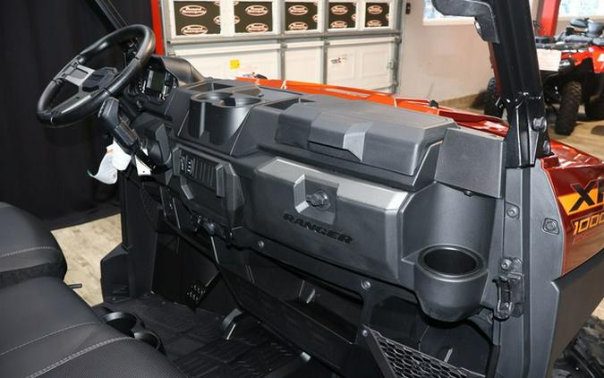 2025 Polaris Ranger Crew XP 1000 Premium Orange Rust