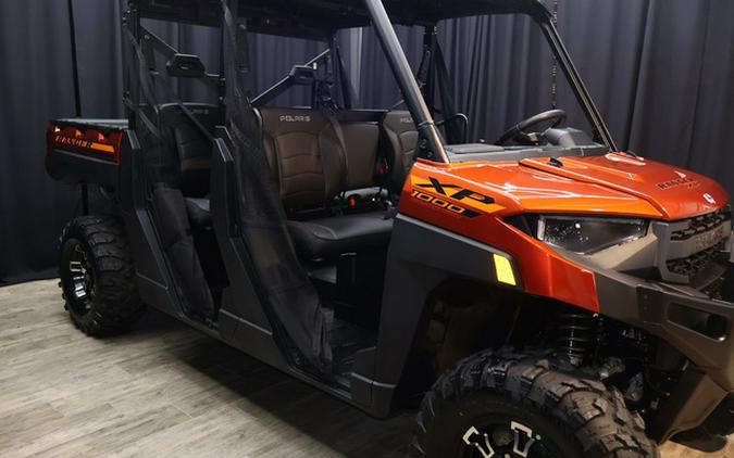 2025 Polaris Ranger Crew XP 1000 Premium Orange Rust