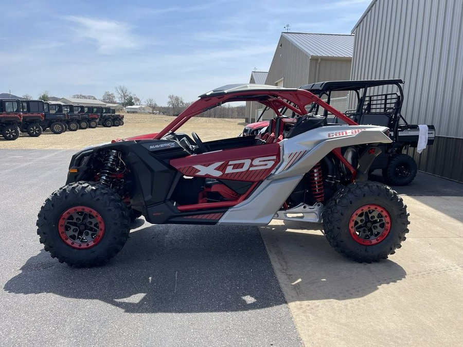 2025 Can-Am® Maverick X3 X ds Turbo RR Fiery Red & Hyper Silver