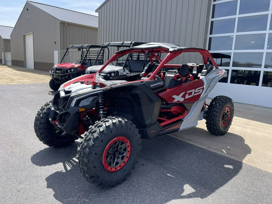 2025 Can-Am® Maverick X3 X ds Turbo RR Fiery Red & Hyper Silver