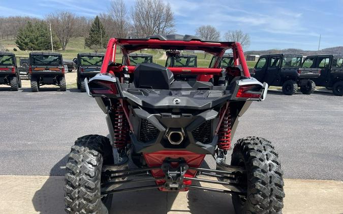 2025 Can-Am® Maverick X3 X ds Turbo RR Fiery Red & Hyper Silver