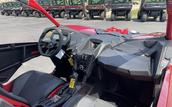 2025 Can-Am® Maverick X3 X ds Turbo RR Fiery Red & Hyper Silver