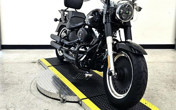 2015 Fat Boy VIVID BLACK