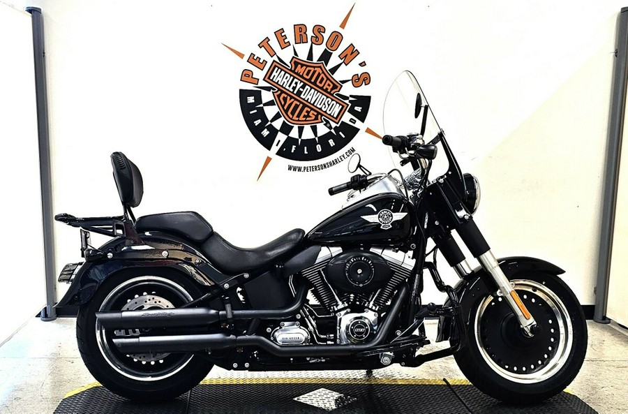 2015 Fat Boy VIVID BLACK