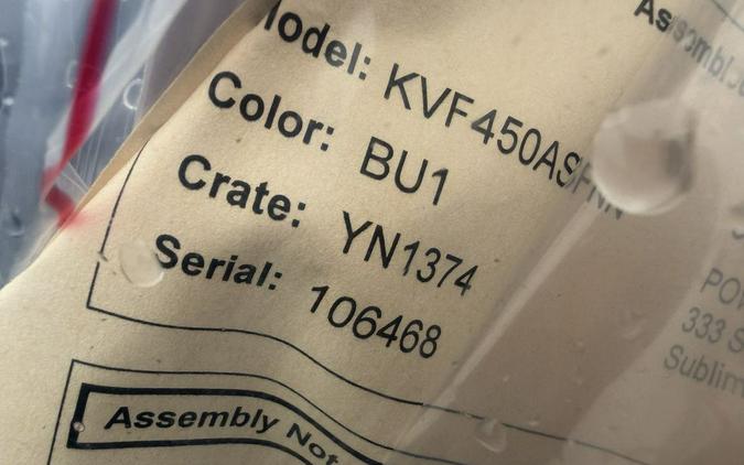 2025 Kawasaki Brute Force® 450 4x4