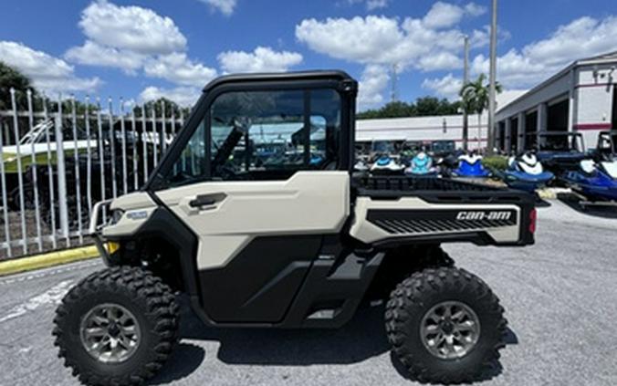 2024 Can-Am Defender Limited HD10 Desert Tan & Timeless Black