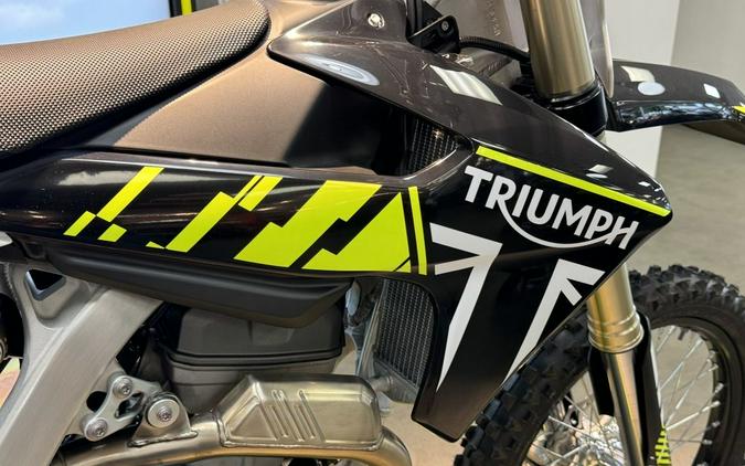 2024 Triumph TF 250-X Racing/Yellow/Black/White