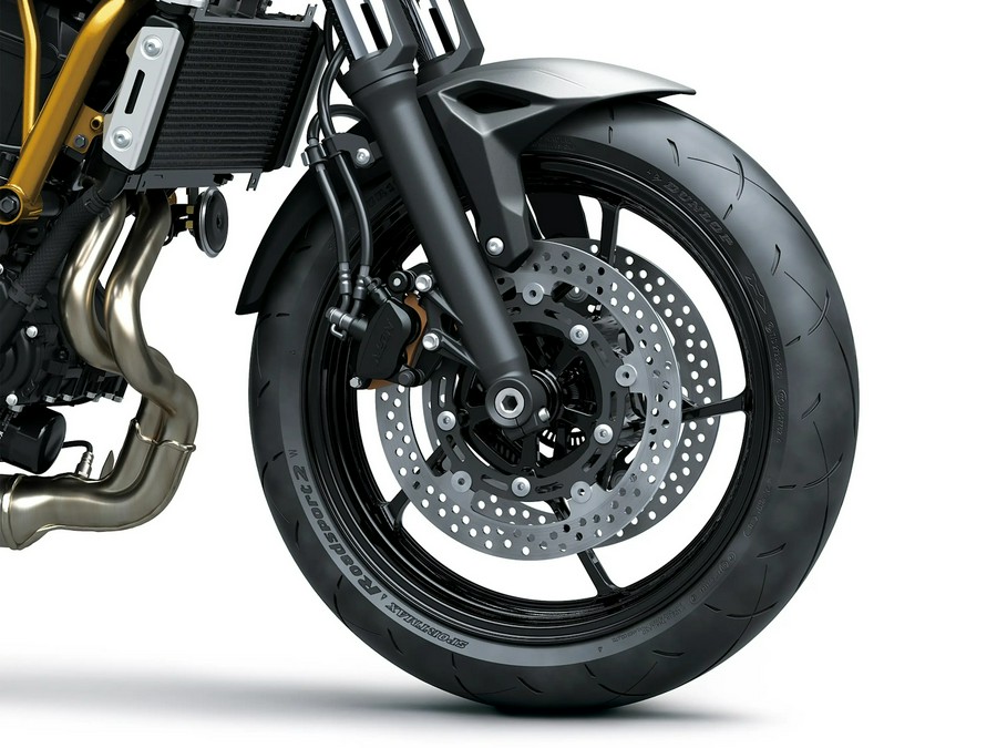 2026 Kawasaki Z650 S ABS Metallic Matte Graphenesteel Gray/Metallic Flat Spark Black - 110604