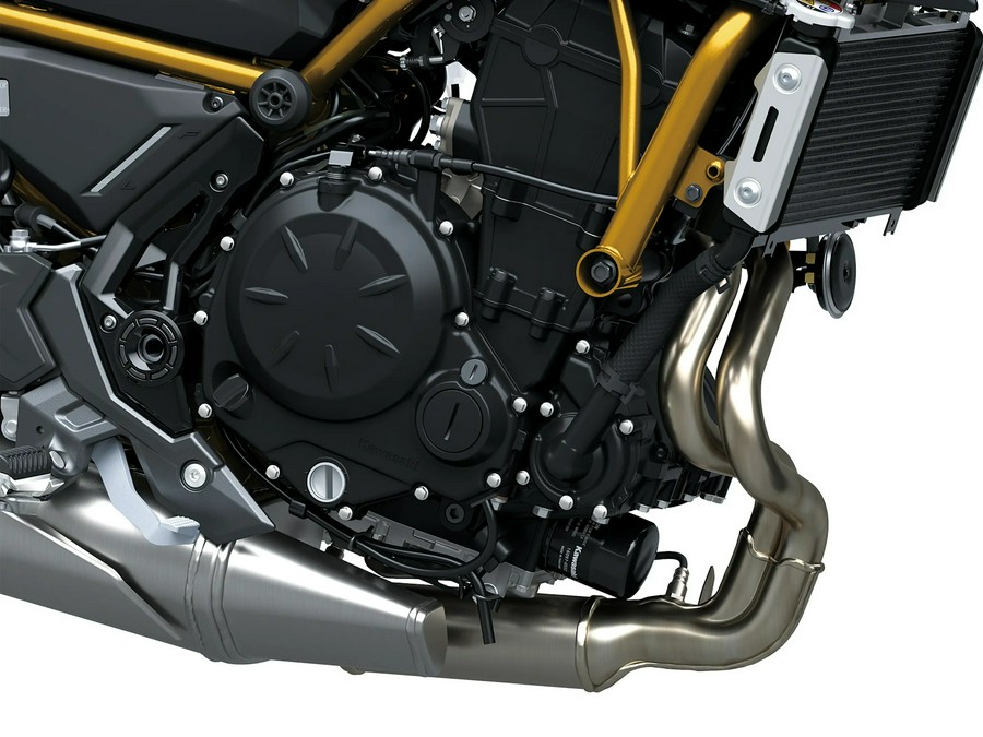 2026 Kawasaki Z650 S ABS Metallic Matte Graphenesteel Gray/Metallic Flat Spark Black - 110604