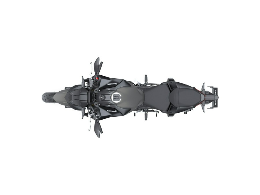 2026 Kawasaki Z650 S ABS Metallic Matte Graphenesteel Gray/Metallic Flat Spark Black - 110604