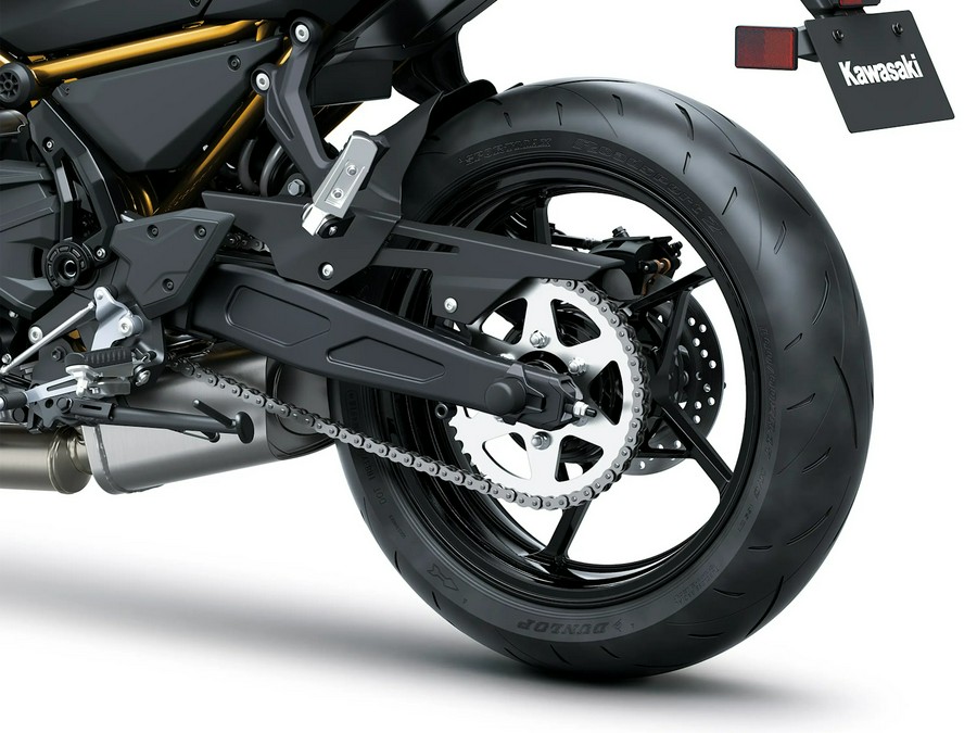 2026 Kawasaki Z650 S ABS Metallic Matte Graphenesteel Gray/Metallic Flat Spark Black - 110604