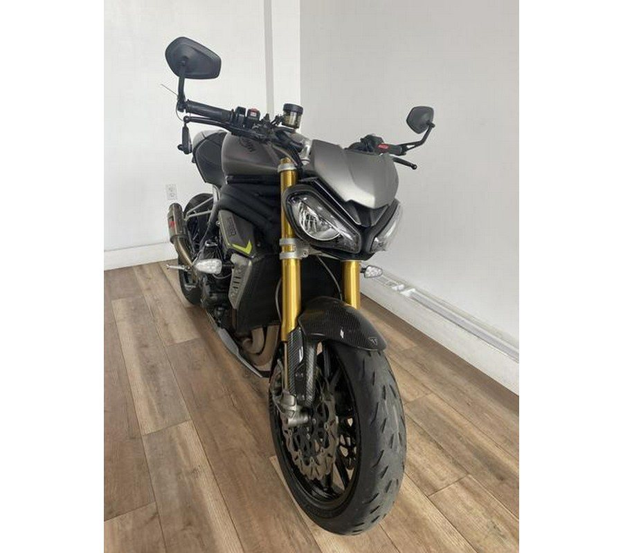 2022 Triumph Speed Triple 1200 RS Matte Silver Ice