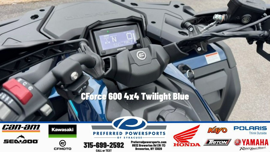 2026 CFMOTO CForce 600 Twilight Blue