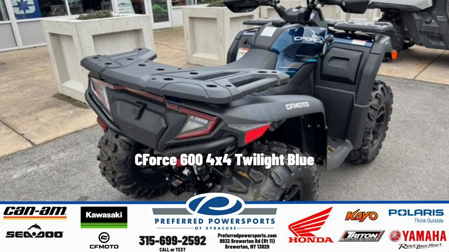2026 CFMOTO CForce 600 Twilight Blue