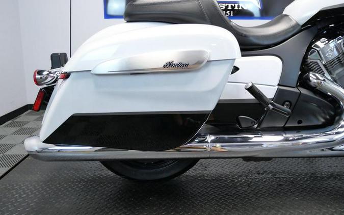 2025 Indian Motorcycle® Challenger® Limited 112 w/PowerBand Audio Ghost White Metallic with Black M