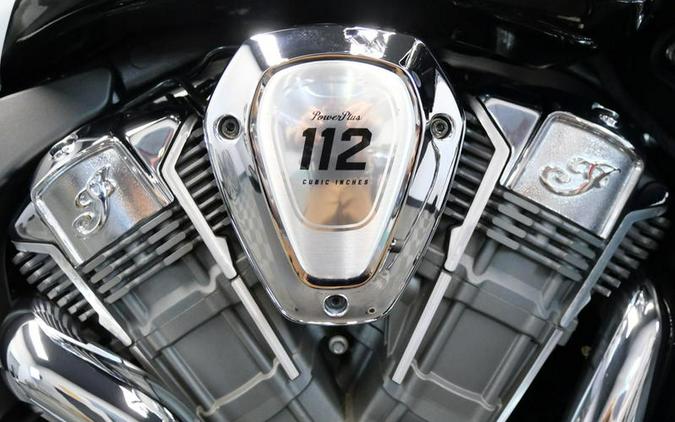2025 Indian Motorcycle® Challenger® Limited 112 w/PowerBand Audio Ghost White Metallic with Black M