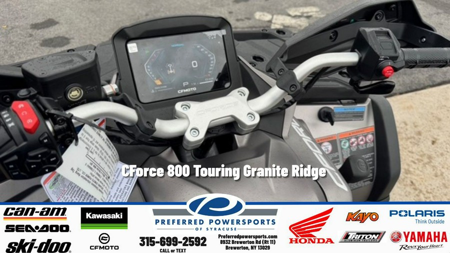 2026 CFMOTO CForce 800 Touring Granite Ridge