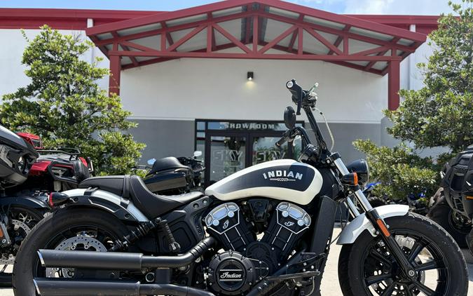 2020 Indian Motorcycle SCOUT BOBBER WHITE SMOKE WABS 49ST