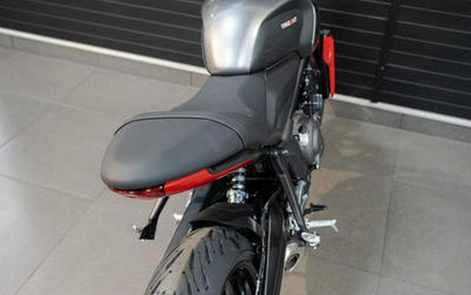 2023 Triumph Trident 660 Silver Ice Diablo Red